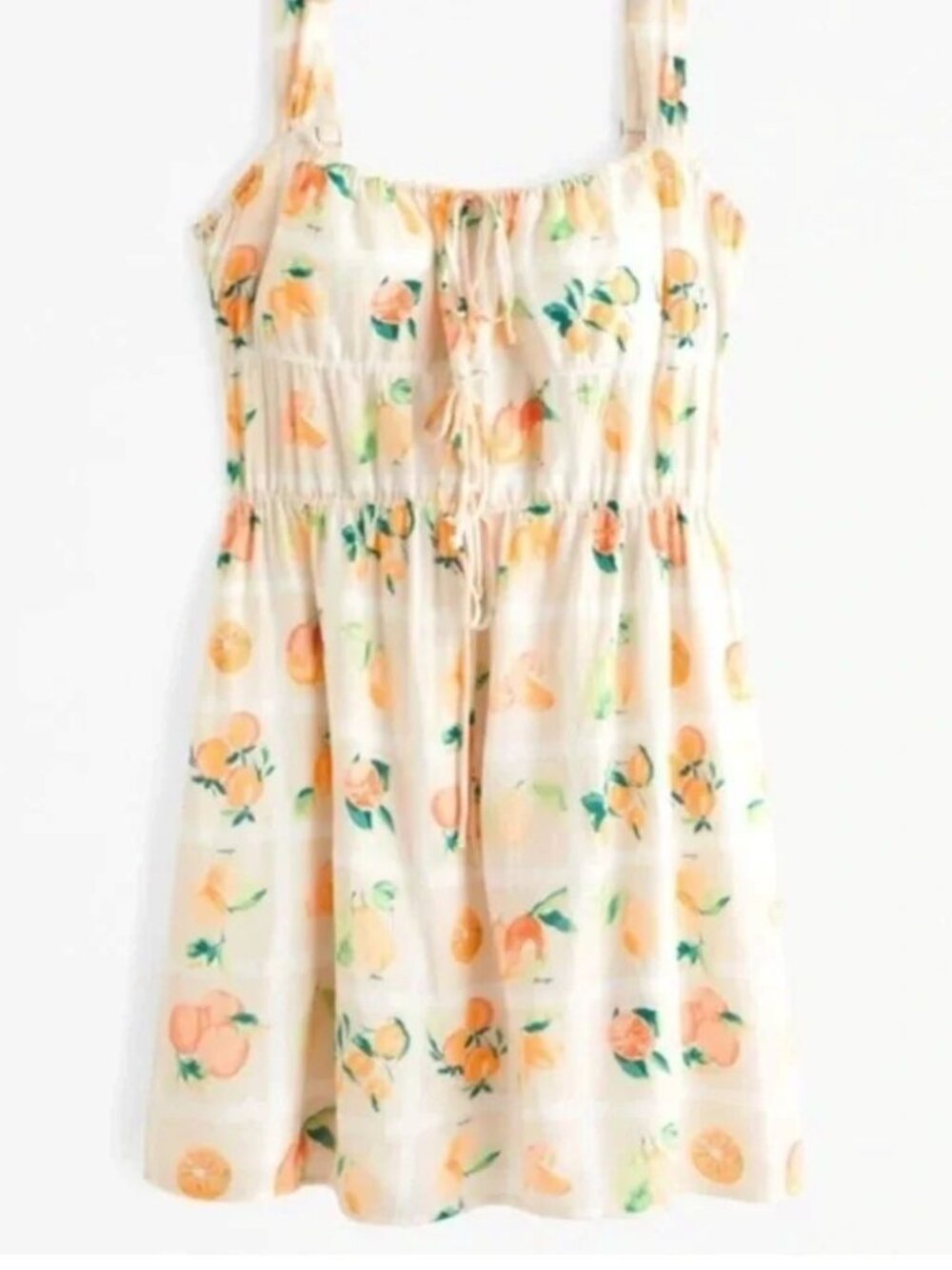 Abercrombie and Fitch Citrus Print Sundress - Size XS